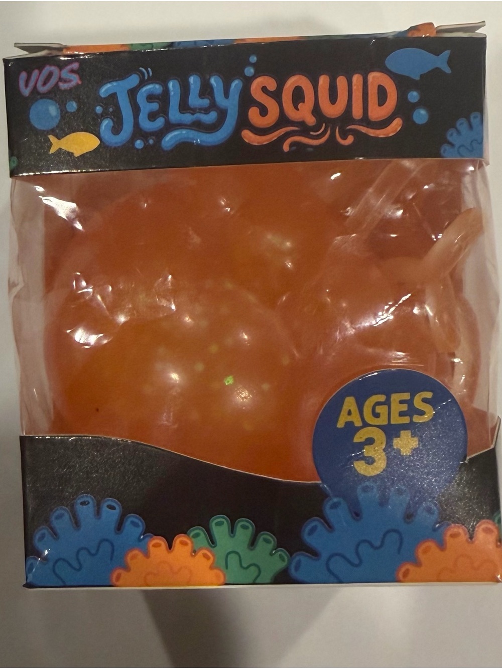 Orange Sensory Squishy Toy